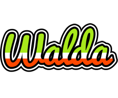 Walda superfun logo