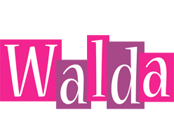 Walda whine logo