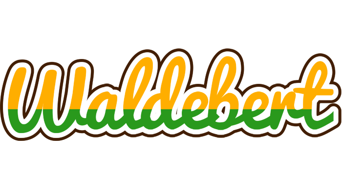 Waldebert banana logo