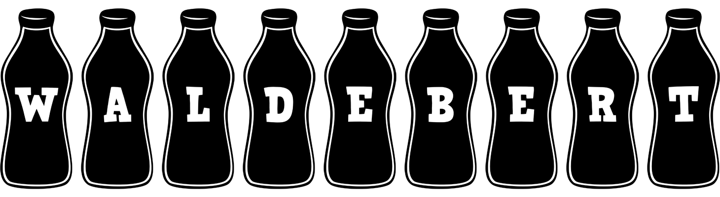 Waldebert bottle logo