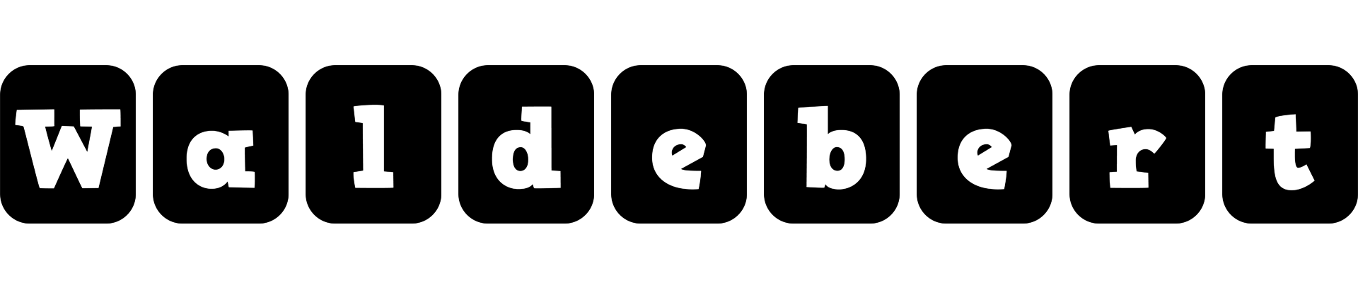 Waldebert box logo