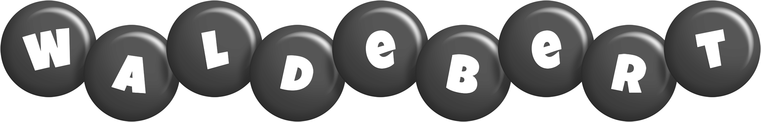 Waldebert candy-black logo