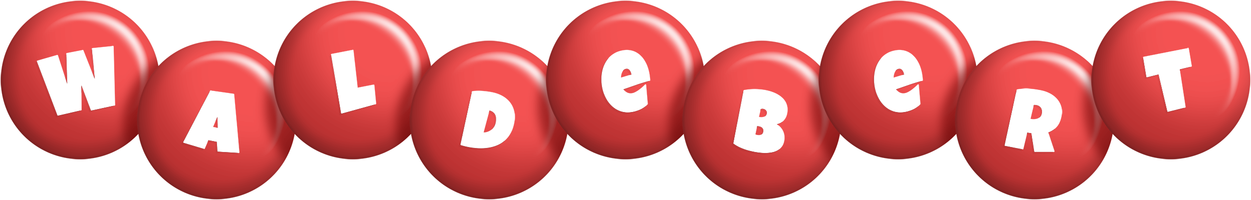 Waldebert candy-red logo
