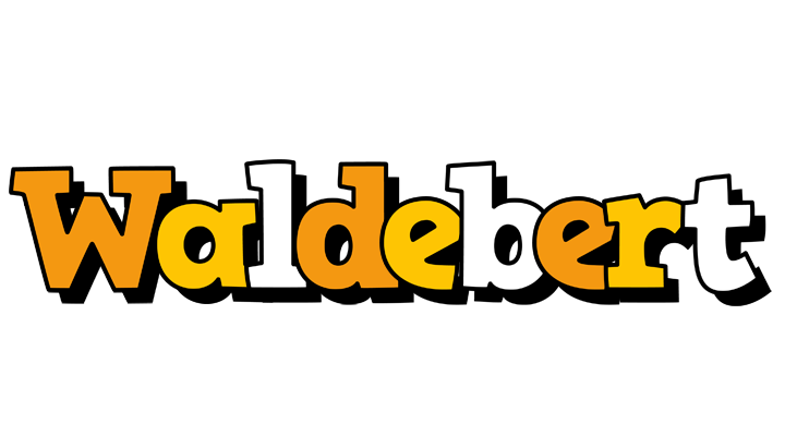 Waldebert cartoon logo
