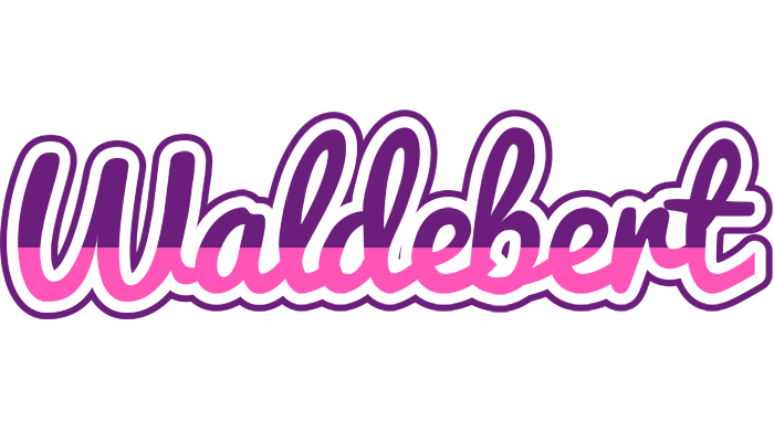 Waldebert cheerful logo