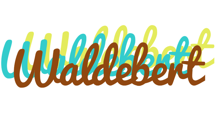 Waldebert cupcake logo