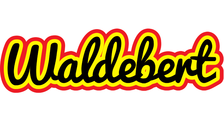 Waldebert flaming logo
