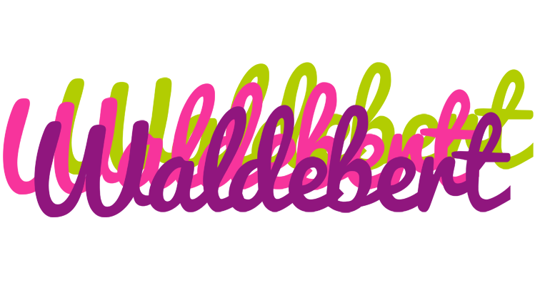 Waldebert flowers logo