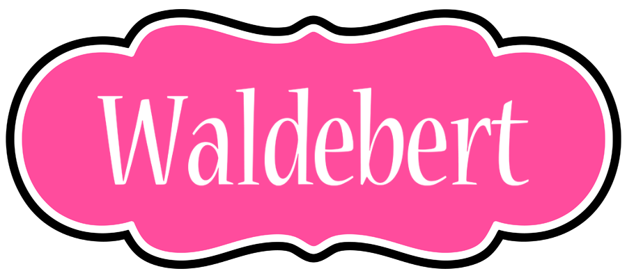 Waldebert invitation logo