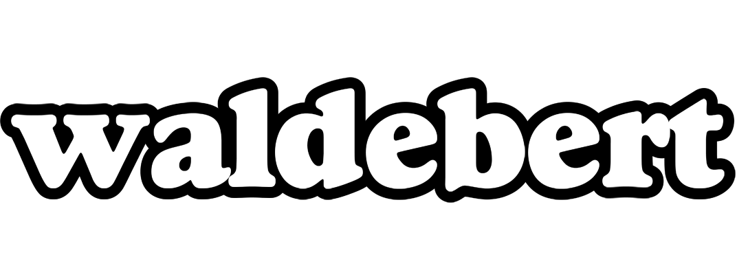 Waldebert panda logo