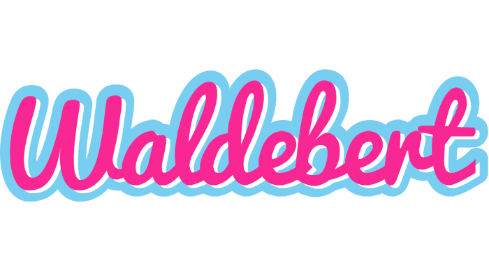 Waldebert popstar logo