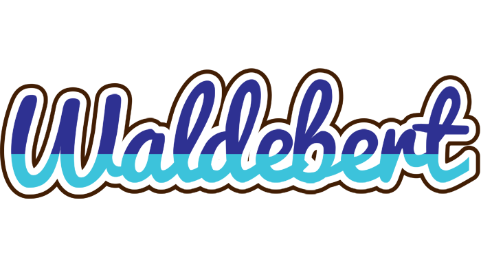 Waldebert raining logo