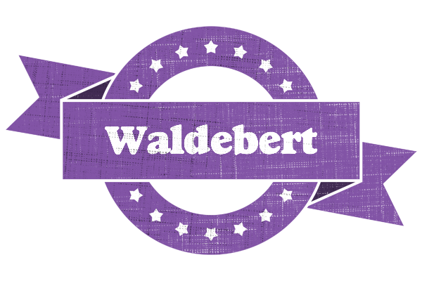 Waldebert royal logo
