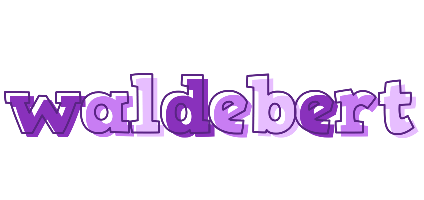 Waldebert sensual logo