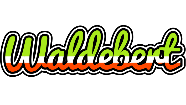 Waldebert superfun logo