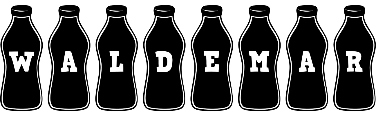 Waldemar bottle logo