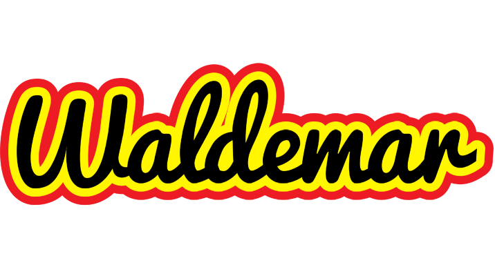 Waldemar flaming logo
