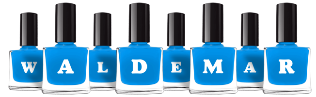 Waldemar glossy logo