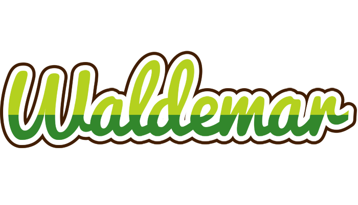 Waldemar golfing logo