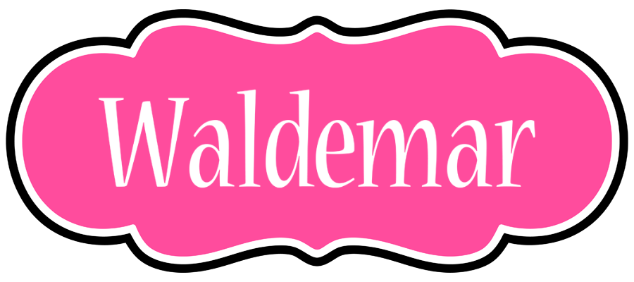 Waldemar invitation logo