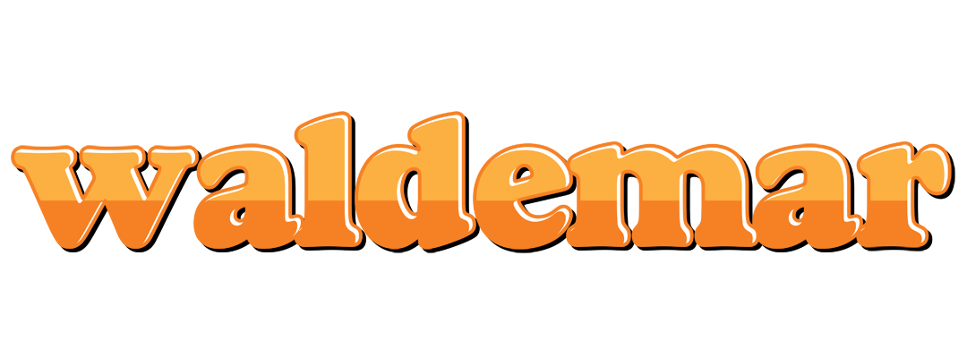 Waldemar orange logo