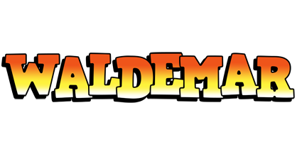 Waldemar sunset logo