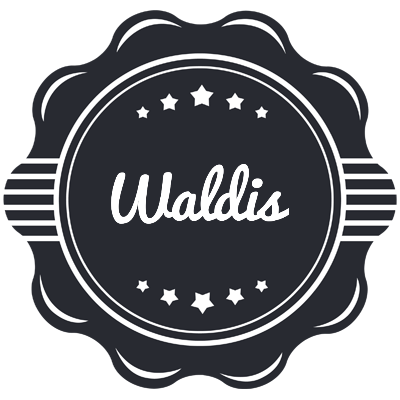 Waldis badge logo