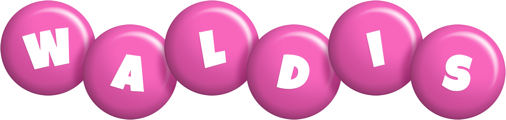 Waldis candy-pink logo