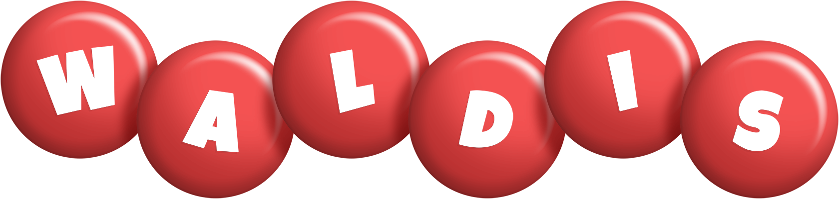 Waldis candy-red logo