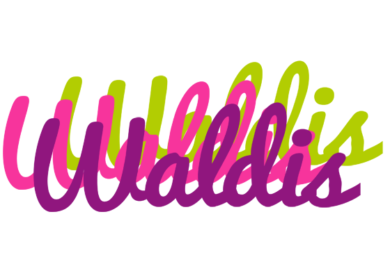 Waldis flowers logo