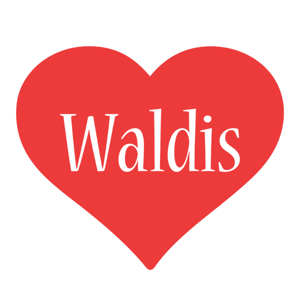 Waldis love logo