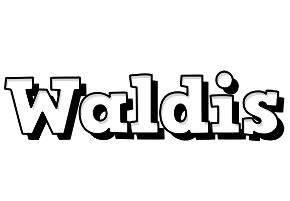 Waldis snowing logo