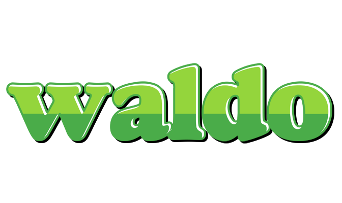 Waldo apple logo