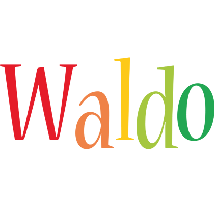 Waldo birthday logo