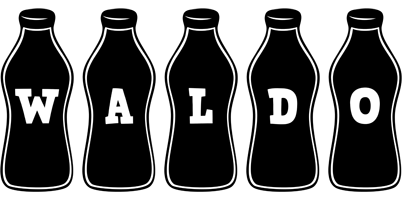 Waldo bottle logo