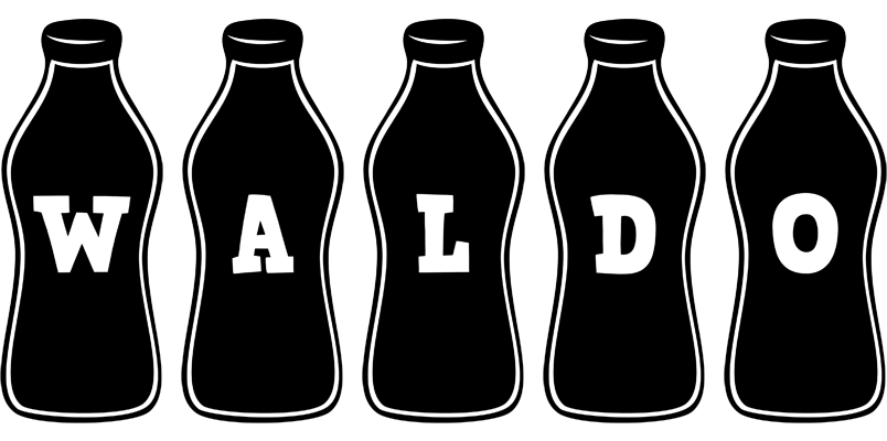 Waldo bottle logo