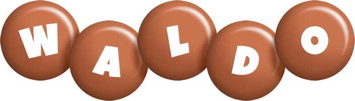 Waldo candy-brown logo