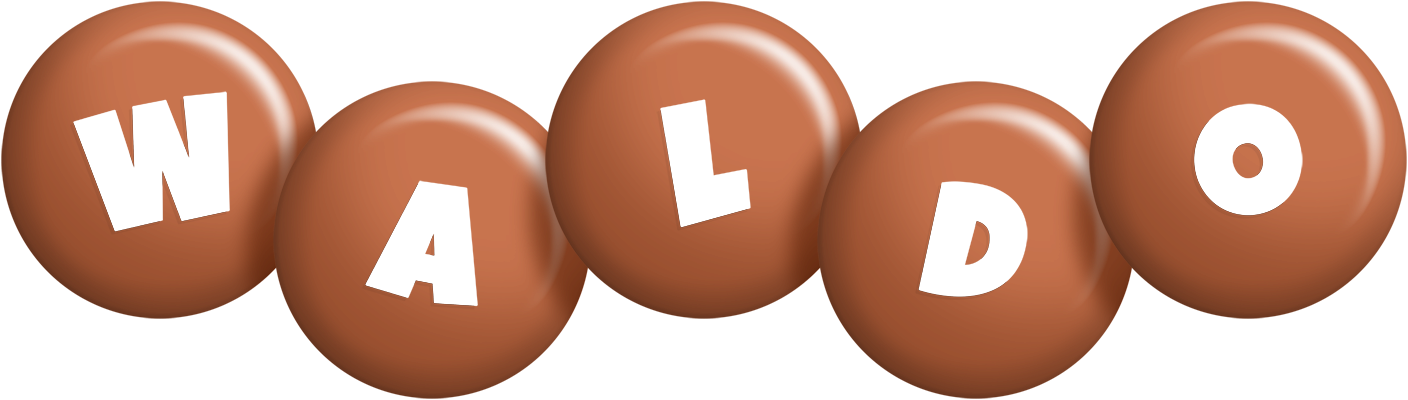 Waldo candy-brown logo