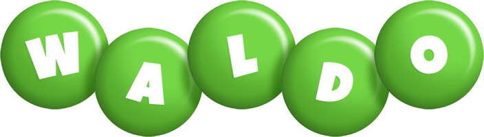 Waldo candy-green logo