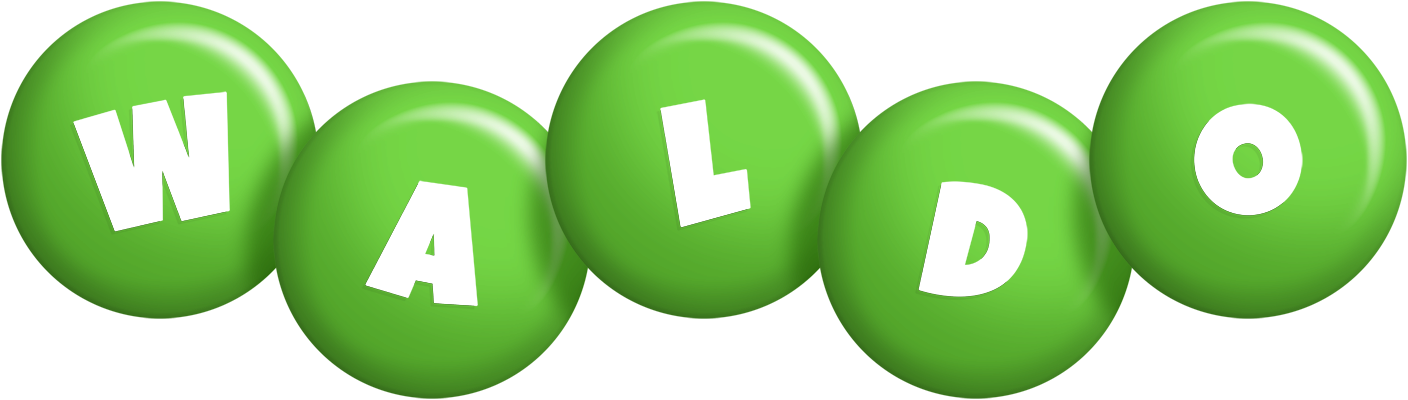Waldo candy-green logo