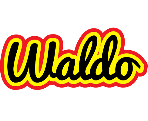 Waldo flaming logo