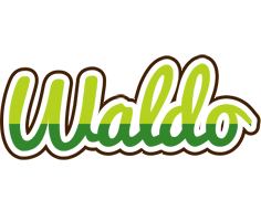 Waldo golfing logo