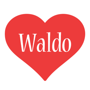 Waldo love logo