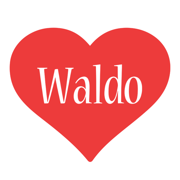 Waldo love logo