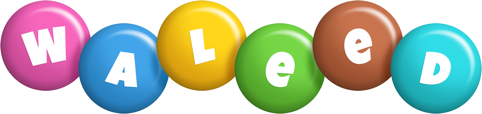 Waleed candy logo