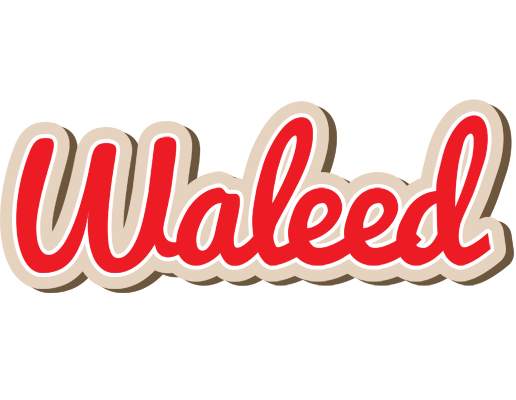 Waleed chocolate logo