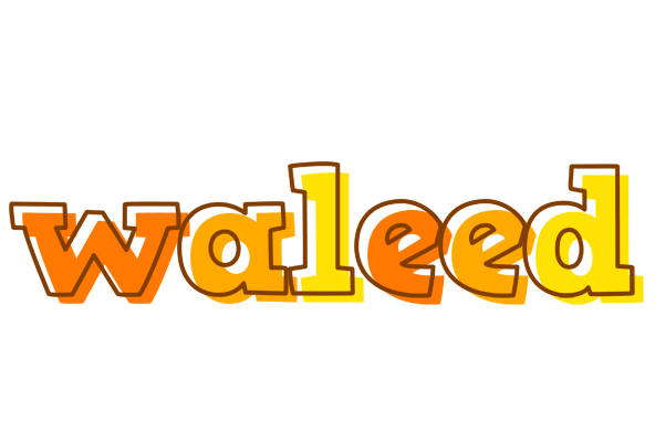 Waleed desert logo