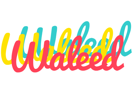 Waleed disco logo