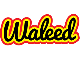 Waleed flaming logo