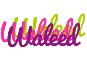 Waleed flowers logo